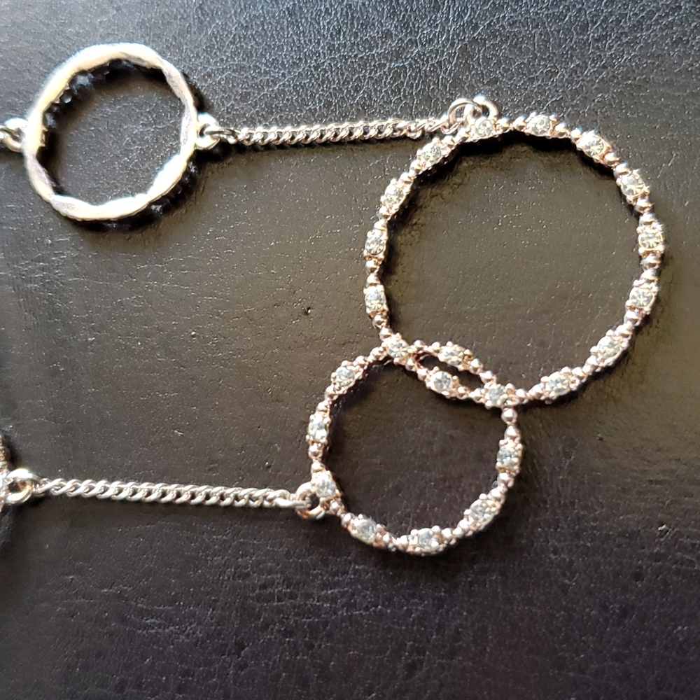 Lane Bryant rose gold necklace